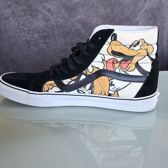 Vans Limited Edition Sk8-Hi "Mickey And Friends" High Top Sneakers - Picture 3 of 11